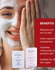 skin glow with Passion Fruit Oil, Jojoba Extract, and Vitamins C and E