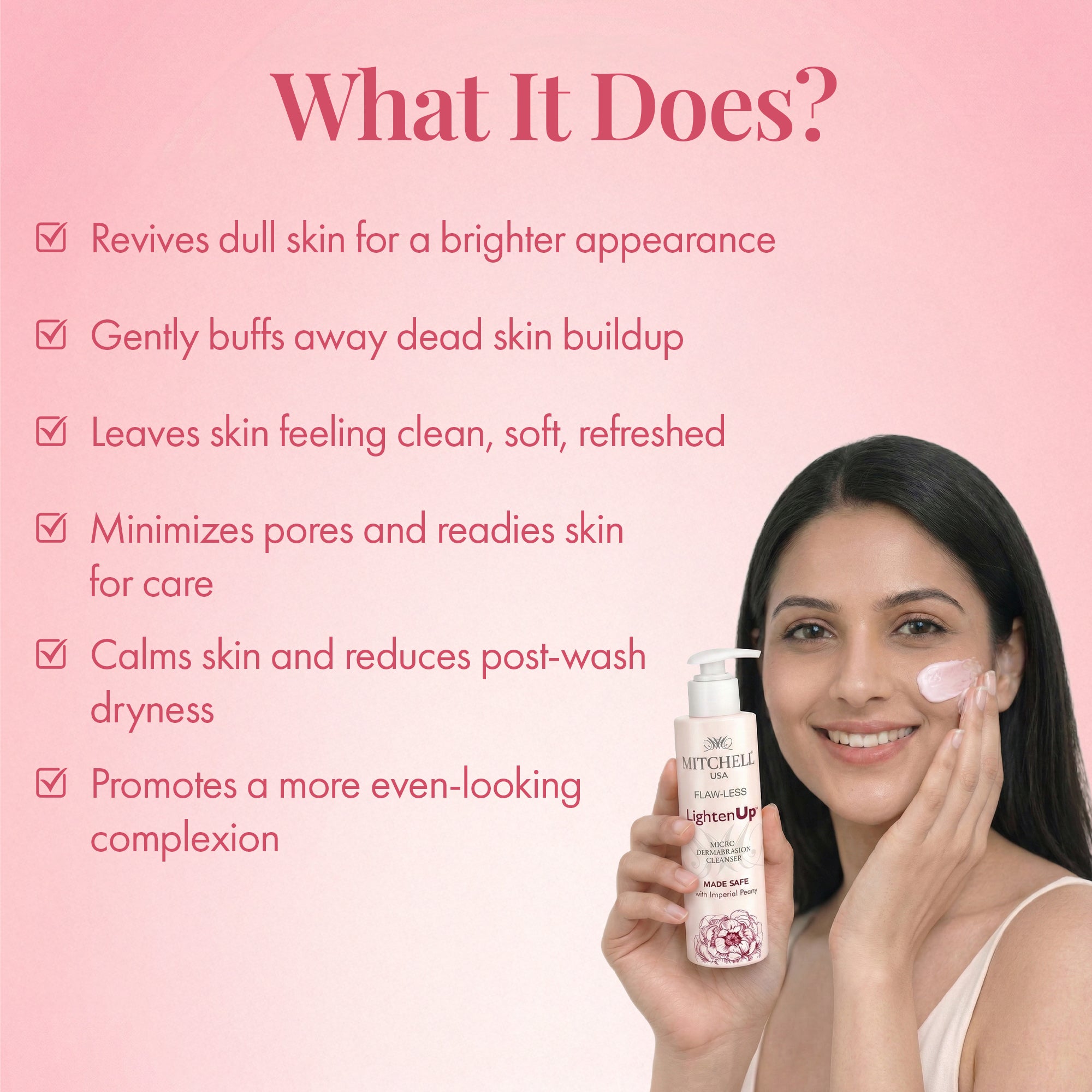 FLAW-LESS LightenUp Mirco Dermabrasion Cleanser
