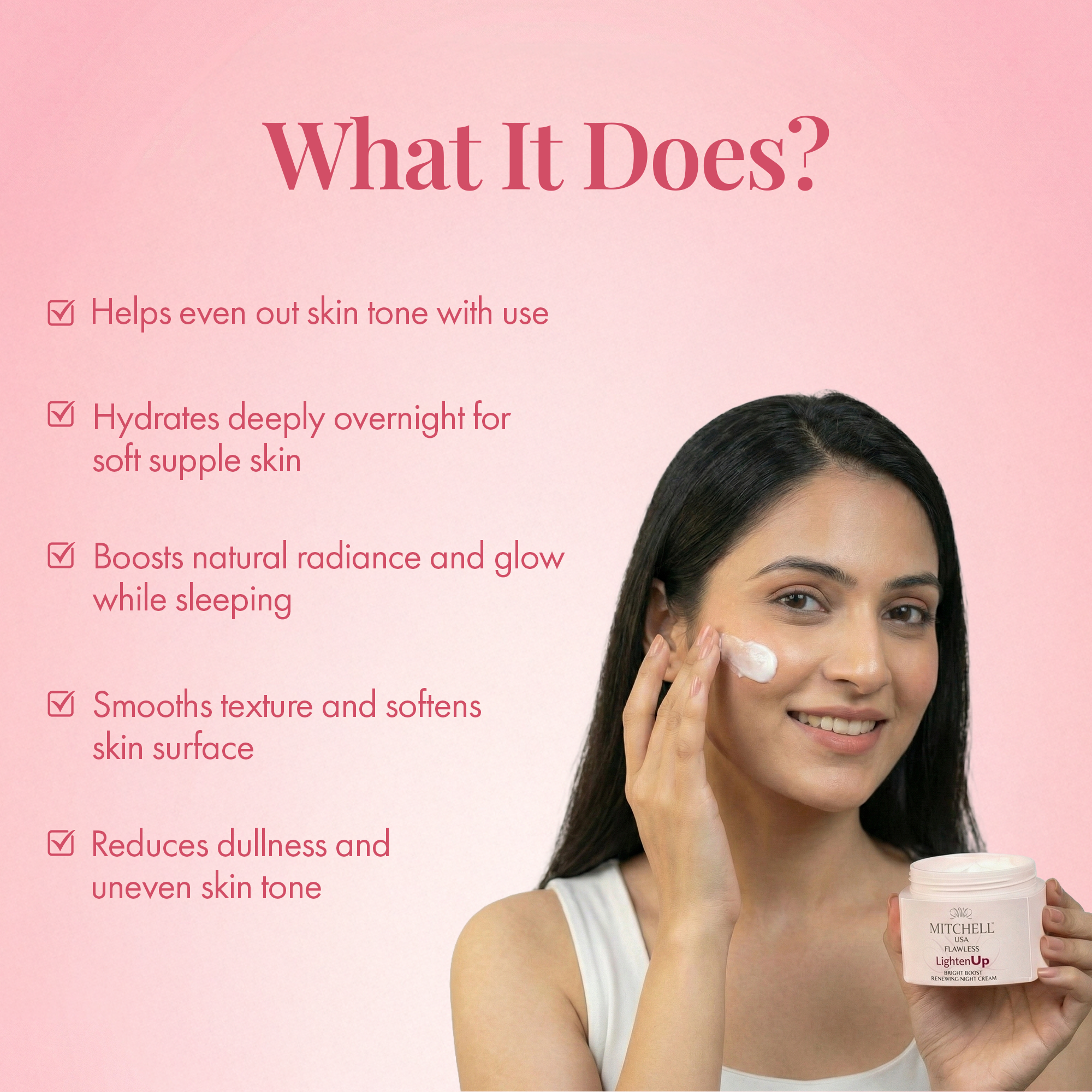 FLAW-LESS LightenUp Bright Boost Renewing Night Cream