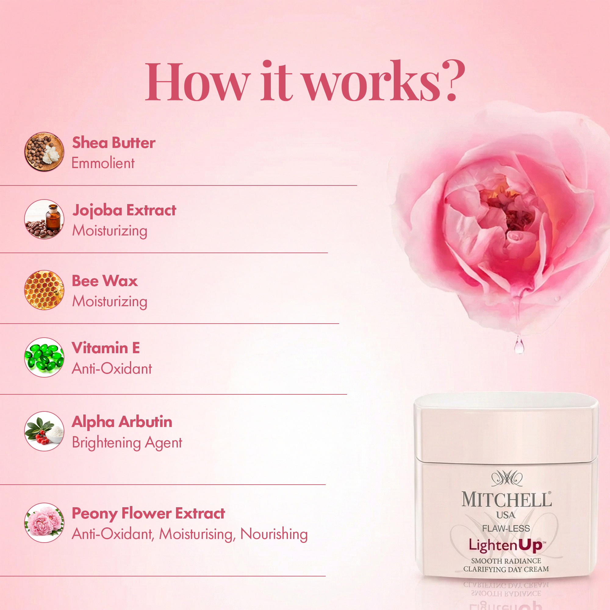 FLAW-LESS LightenUp Smooth Radiance Clarifying Day Cream