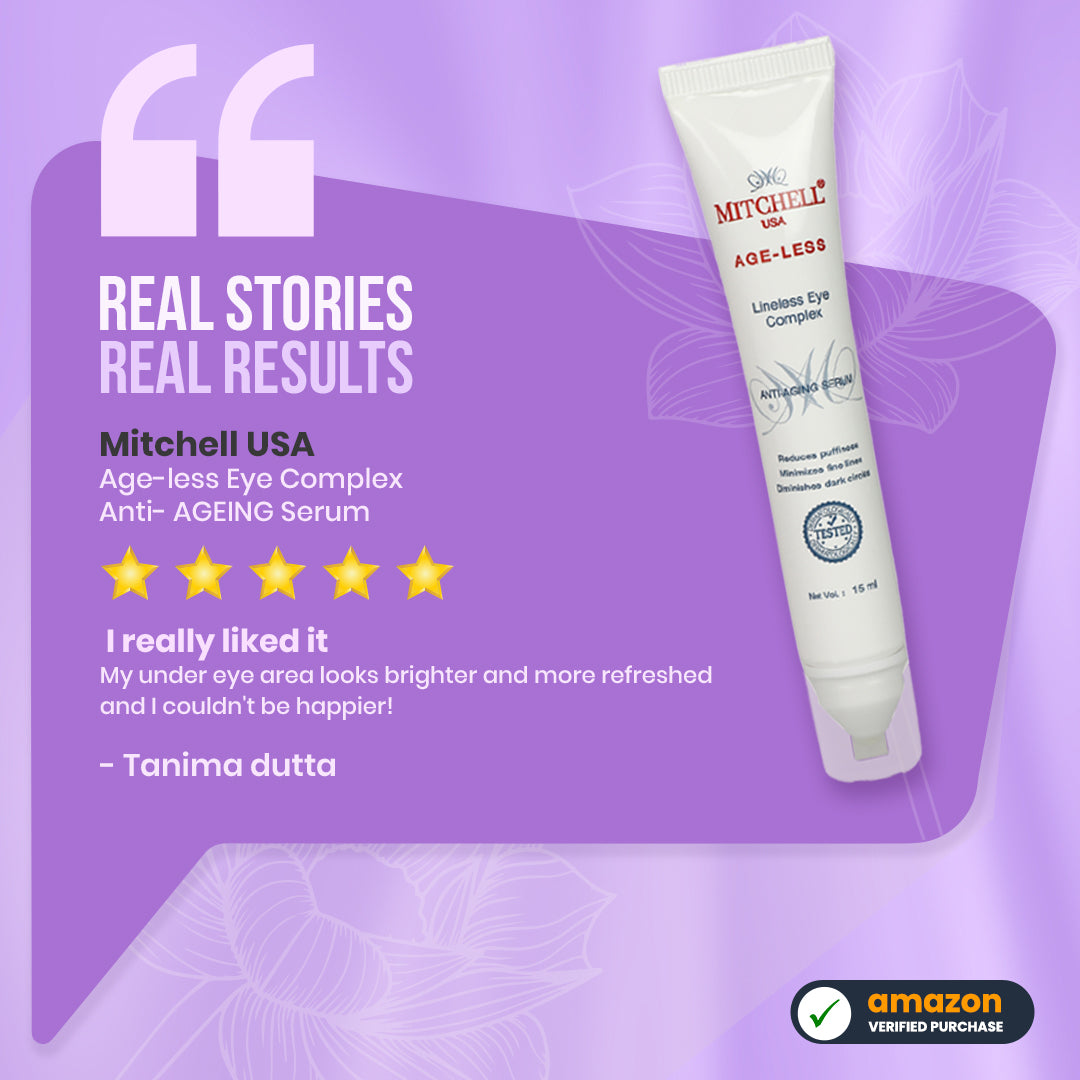 
This antiaging eye cream will fight wrinkles, puffiness, and dark circles for youthful-looking eyes - Mitchell USA- Customer Reviews