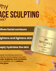 Face Sculpting Mask –  firms the skin with saffron and antioxidants for a youthful, glowing complexion