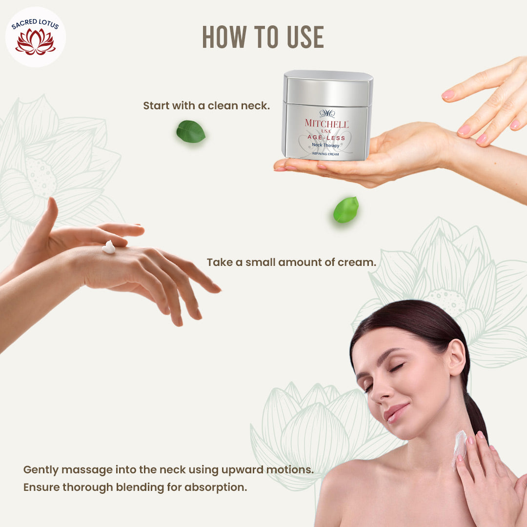 AGE-LESS Anti-aging Neck Therapy Cream - Neck Firming Cream 50gm