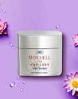 Mitchell USA anti-aging night cream for rejuvenation and renewal of the skin for a fresh look while you sleep.