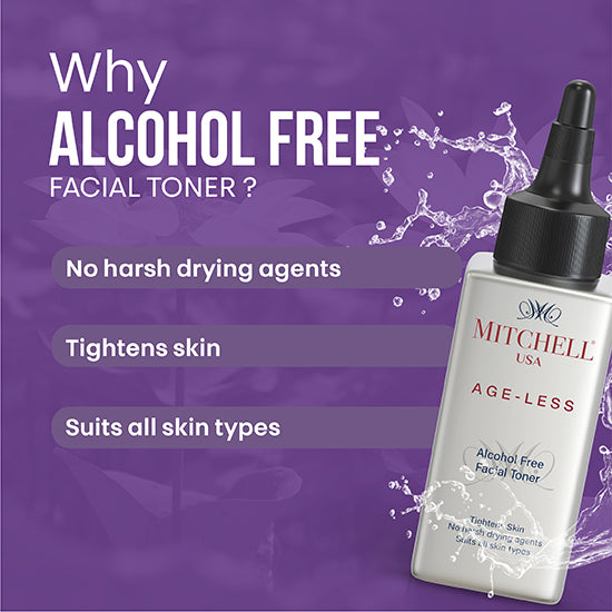 Alcohol-free toner for youthful skin - Mitchell USA - why alcohol free facial toner?