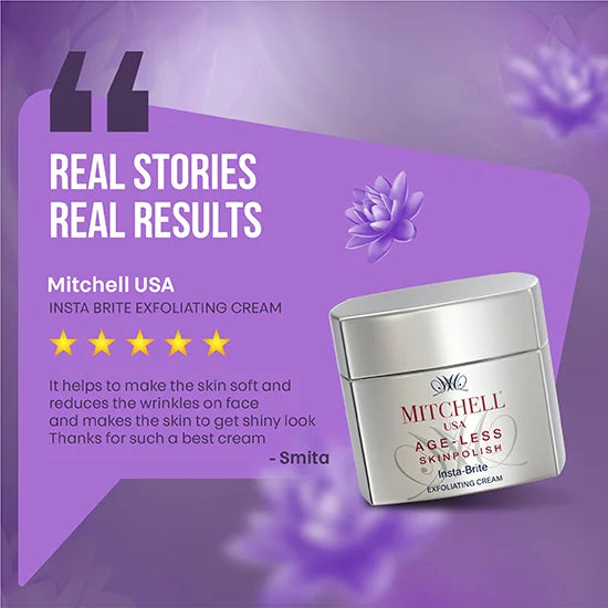 Mitchell USA Skin Polish Insta-Bright-customer review