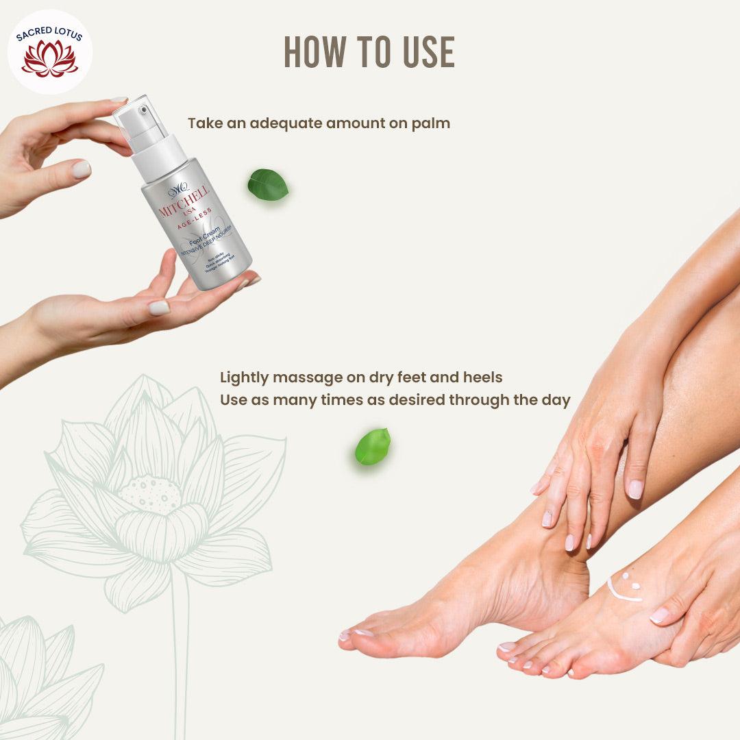 AGE-LESS Anti-aging Feet Softening Cream (50g)