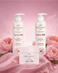 Exclusive Skincare Combo: Mitchell USA LightenUp Cleanser, Glow Tone Lotion, Night Cream - Radiant Skin Regimen
