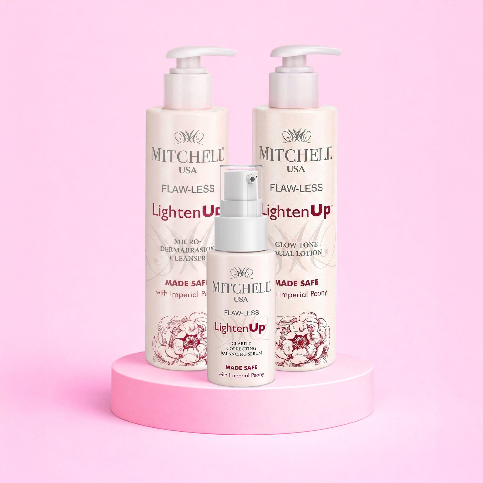 Radiant Essentials: LightenUp Skincare Trio