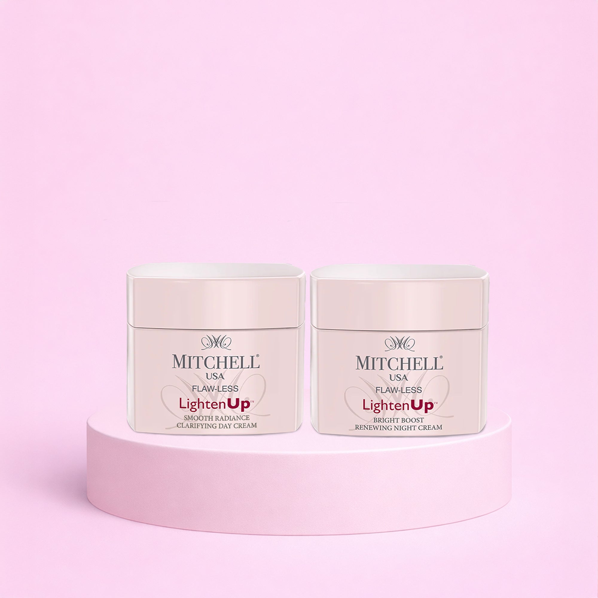 Glow Harmony Set: LightenUp Day &amp; Night Cream Duo
