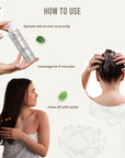 Hair Rejuvenation Combo - Lotus Bio Repair & Baobab Pea Protein Shampoo + Mask-how-to-apply