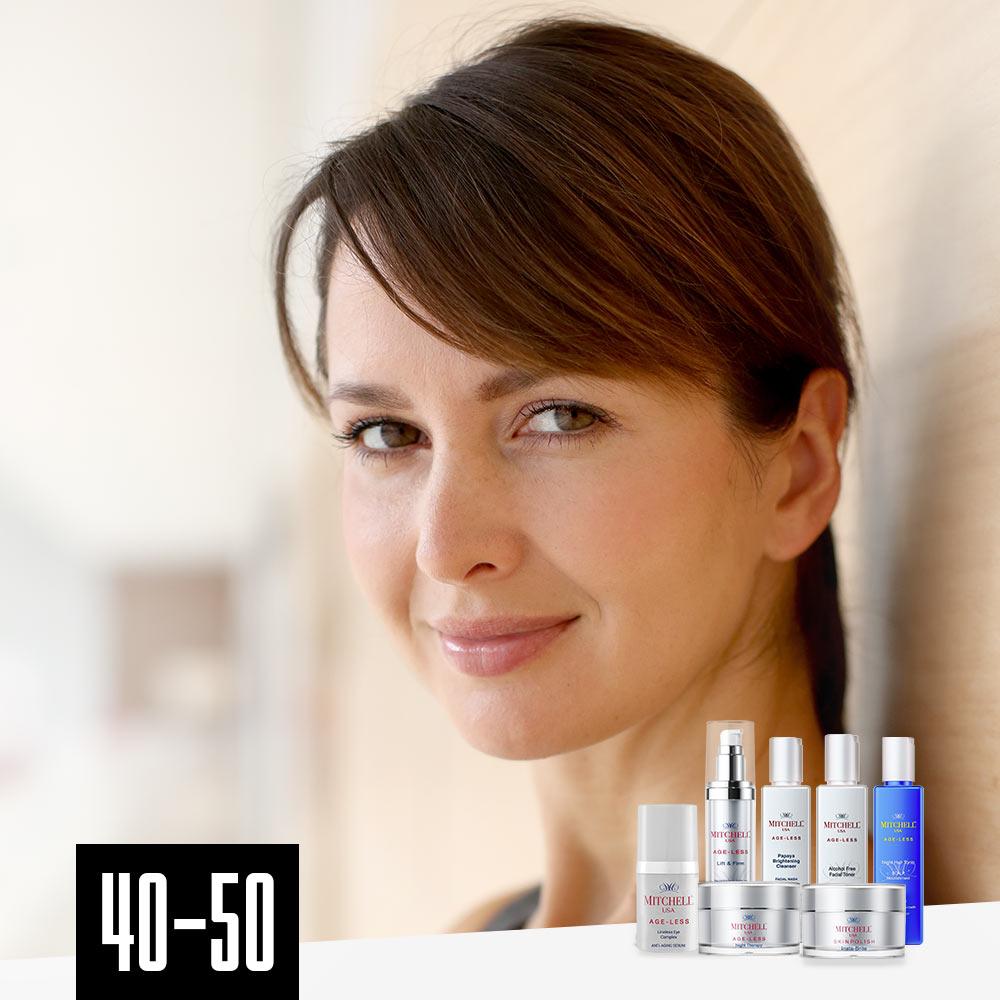 Mature Skin Radiance (Age 41-50) - Anti-aging Skin Care Product Kit