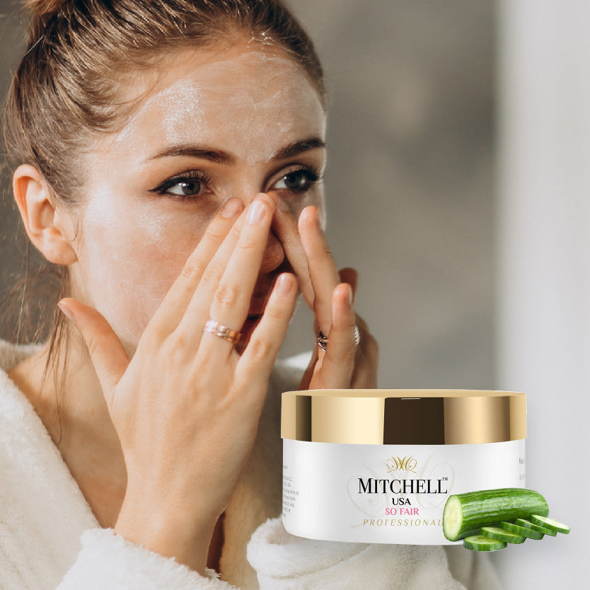 luxurious cream mask - double chin reduction - jawline definition